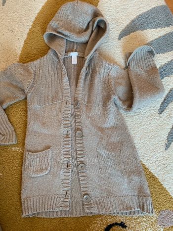 Gilet en maille long