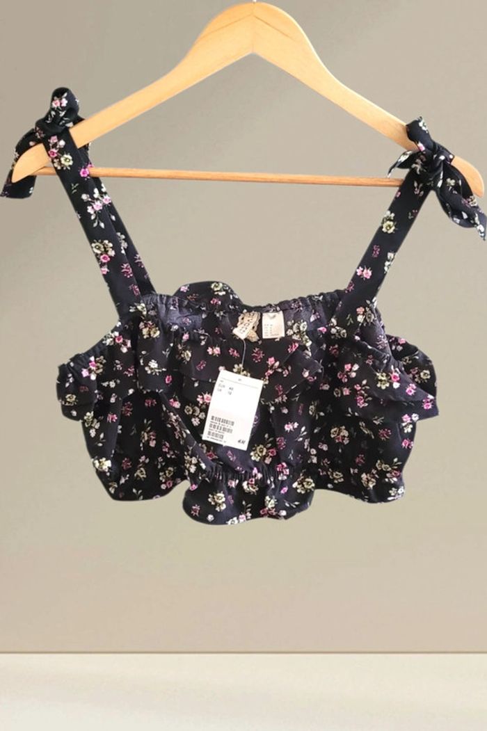 Crop top H&M Taille 40 - photo numéro 5