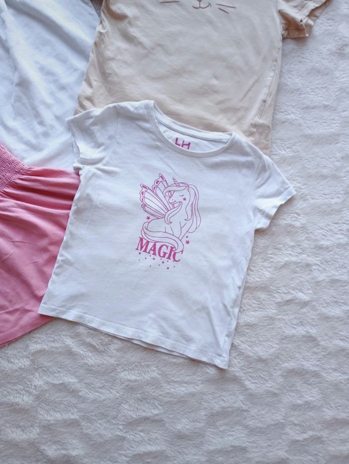 Lot t-shirts fille - photo numéro 2