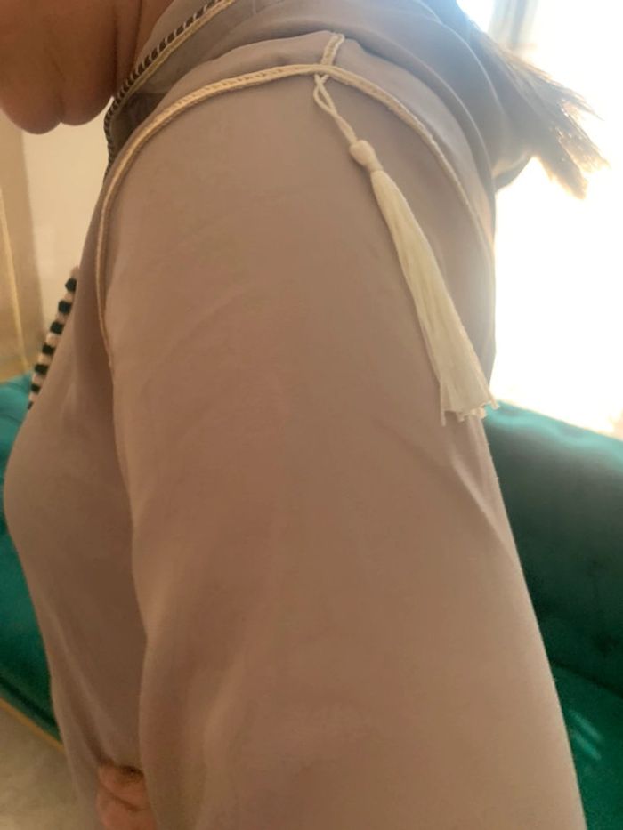 Djellaba jelaba beige neuf - photo numéro 5