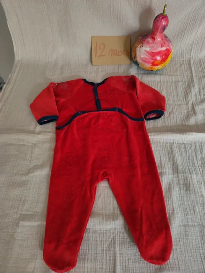 Pyjama Petit bateau 12mois/74cm - photo numéro 4