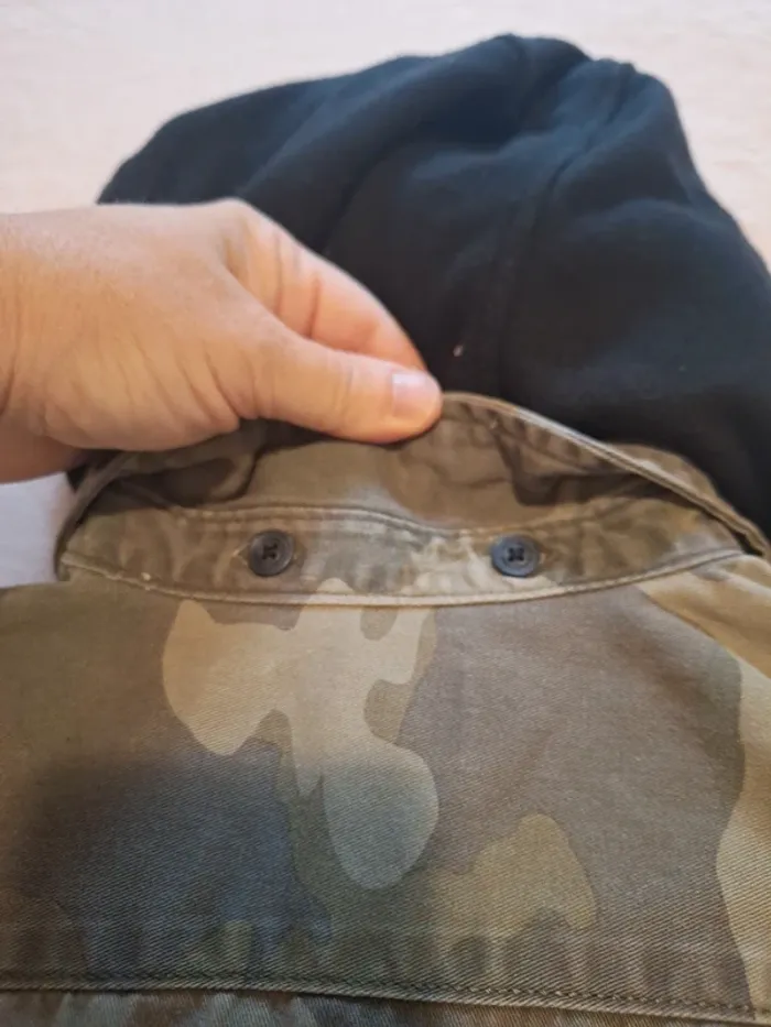 Veste jeans militaire Zara - photo numéro 5