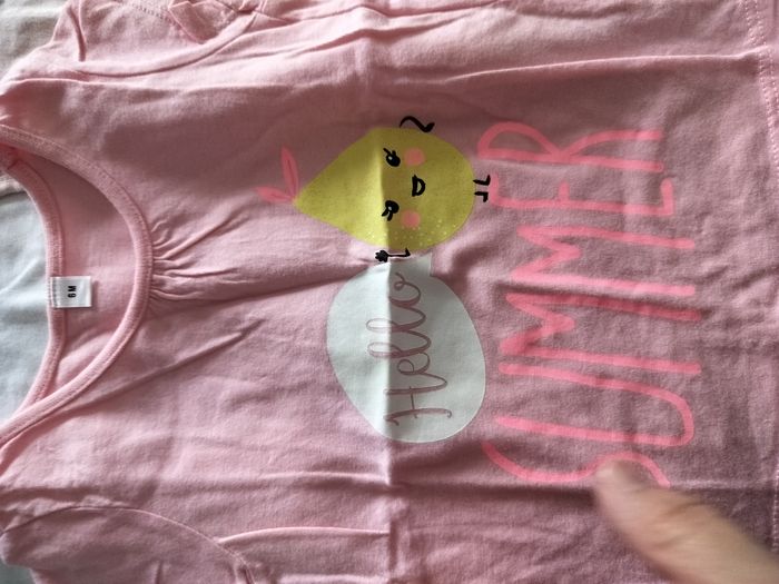 Lot de 5 tee shirt 6 mois très bon état - photo numéro 3