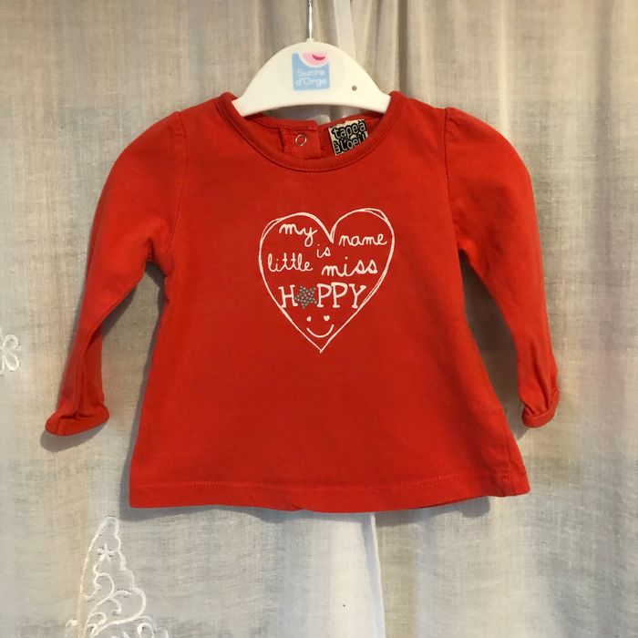 Joli t-shirt strass 3 mois Tape à l’œil