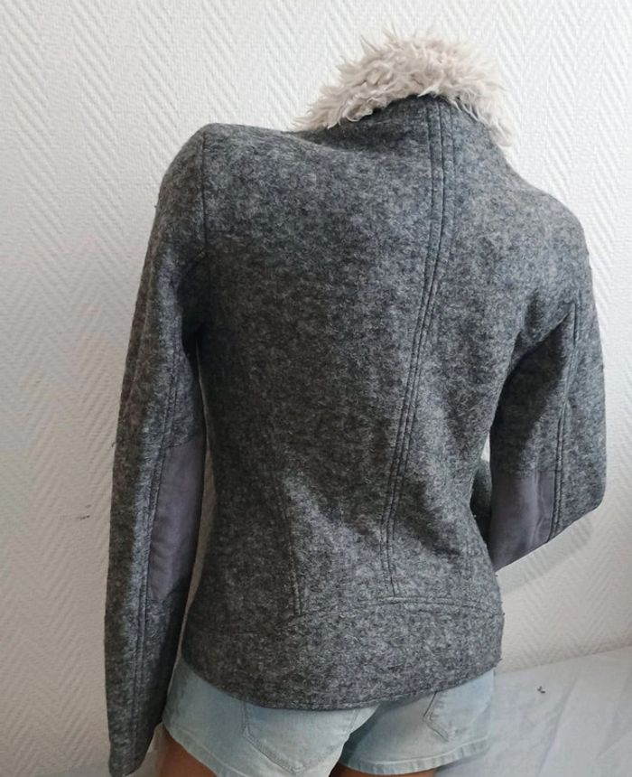 Manteau veste femme taille S Zara - photo numéro 4
