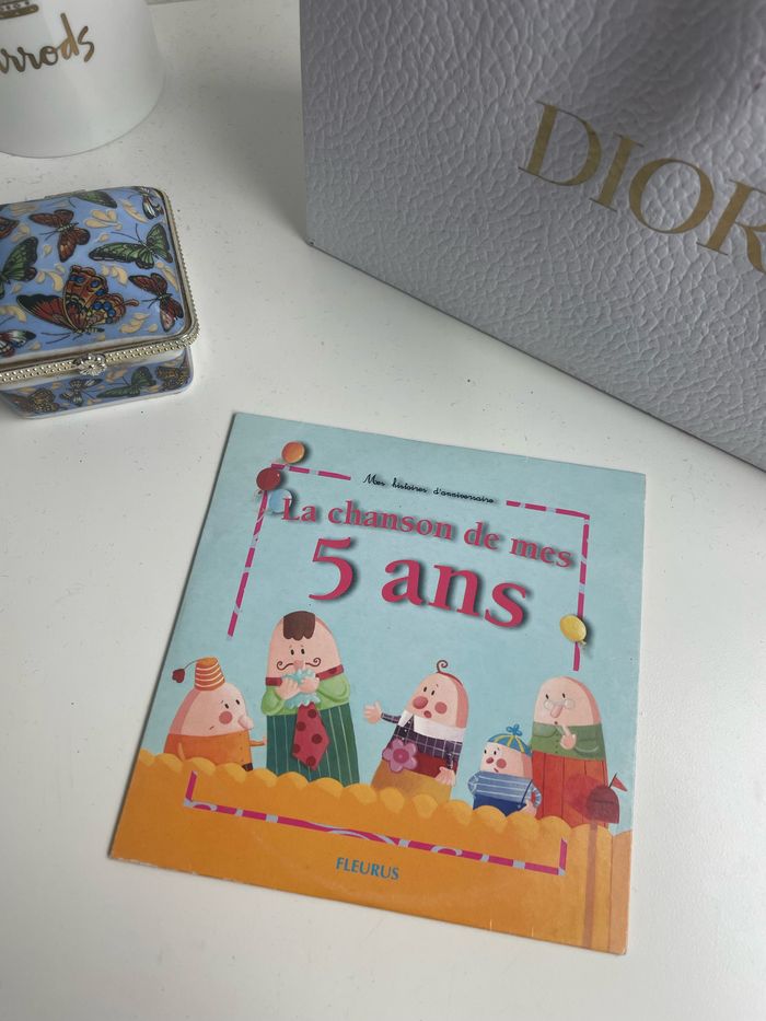 CD enfant anniversaire - la chanson de mes 5 ans