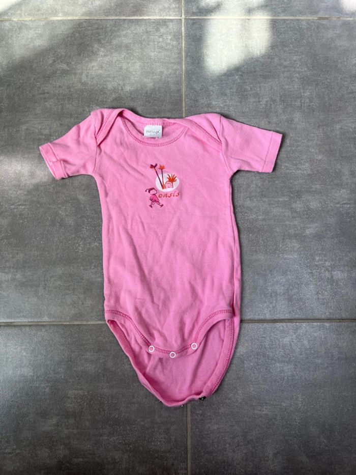 Body rose fille 1 ans Influx