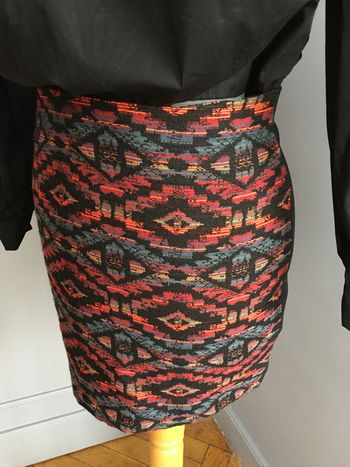 Mini Jupe tube courte en maille