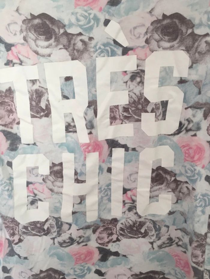 t-shirt à motifs floral pastel avec inscription en blanc, 10/12 ans, H&M - photo numéro 2