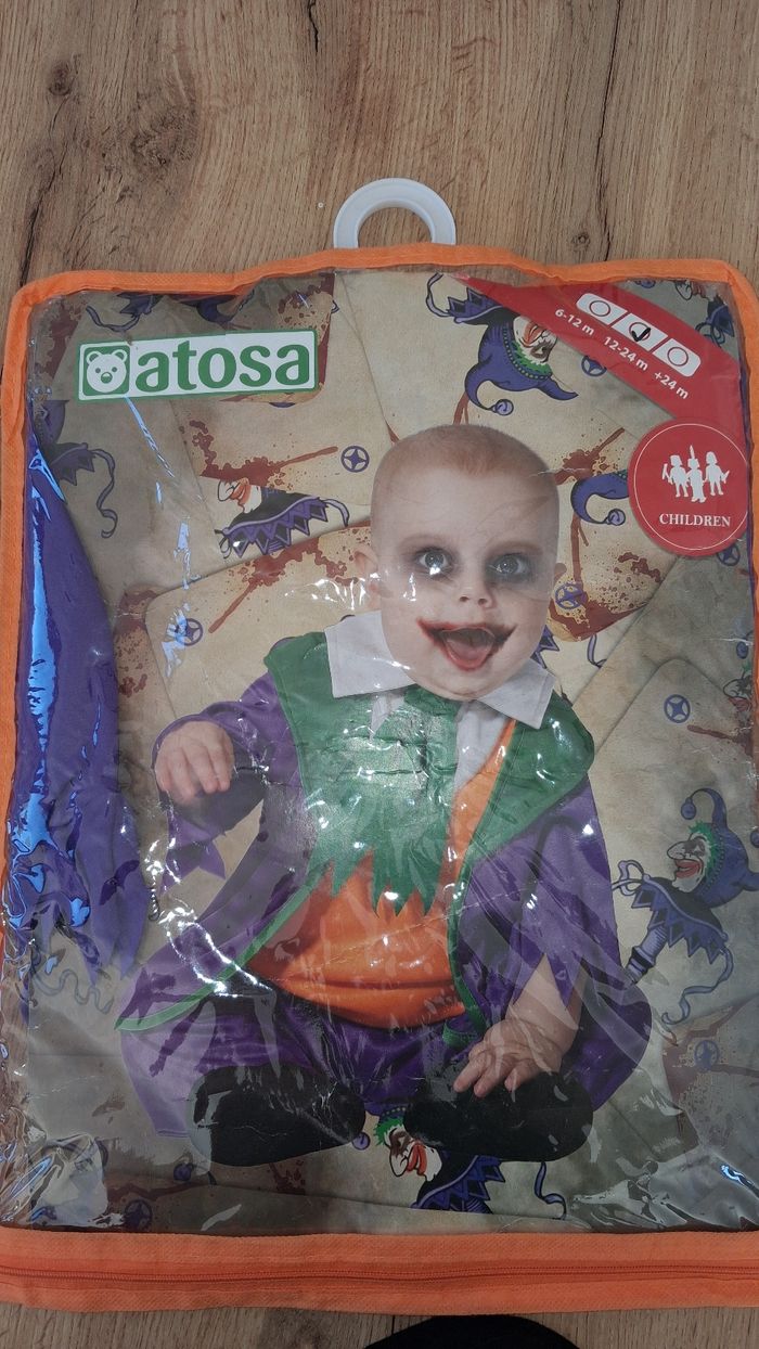 Déguisement joker bébé - photo numéro 2