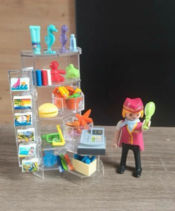 Stand de vente Playmobil