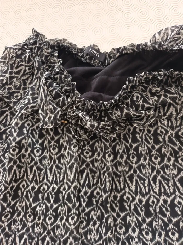 Jupe courte Mim taille 38 noir - photo numéro 2