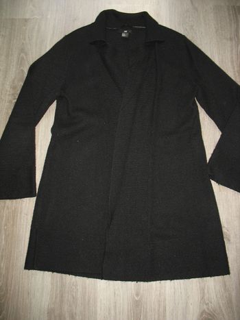 GILET LONG NOIR "H&M" - Taille M - n°02