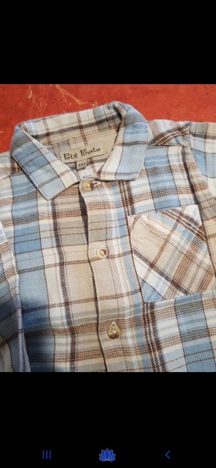 Chemise bébé taille 6 mois - photo numéro 3