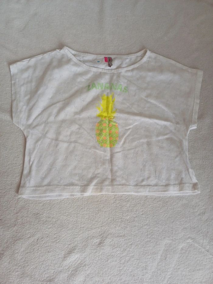 Croc top blanc 10 ans