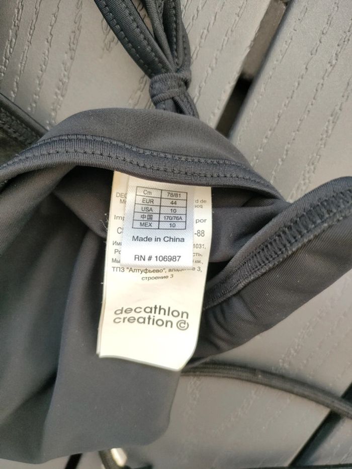 maillot de bain bikini decathlon tribord et Cbk 42 44 - photo numéro 6