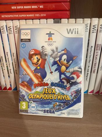Mario & sonic aux jeux olympiques d’hiver jeu Wii