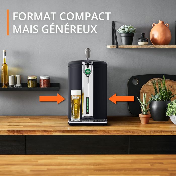 NEUVE - Machine à bière pression KRUPS « Beertender Compact Ultimate » pour Fûts 5 L - photo numéro 6