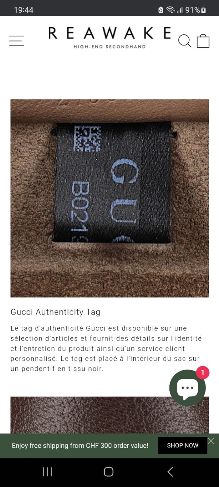 Vend sacoche banane bandoulière Gucci - photo numéro 4