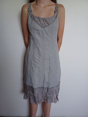 Robe grise Chattawak 38