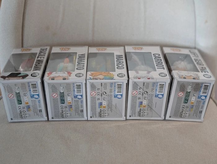 Lot de 5 Funko Pop One Piece sous protection - photo numéro 4