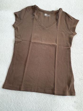 T-shirt femme M-L Marron