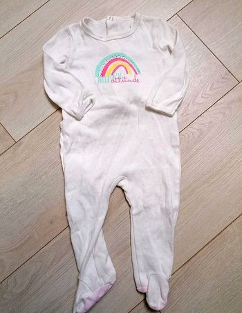 Pyjama grenouillère in extenso arc-en-ciel