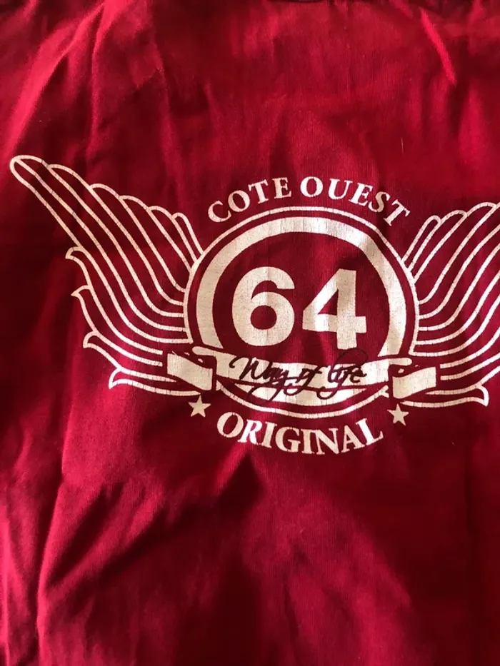Teeshirt rouge - photo numéro 5