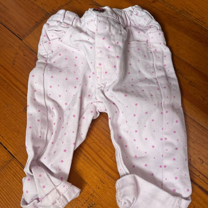 Pantalon 3 mois rose