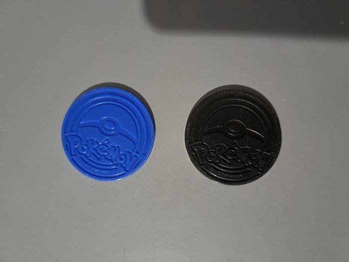 Lot de 2 jetons pokémon Lugia et Mléviator XY - photo numéro 2