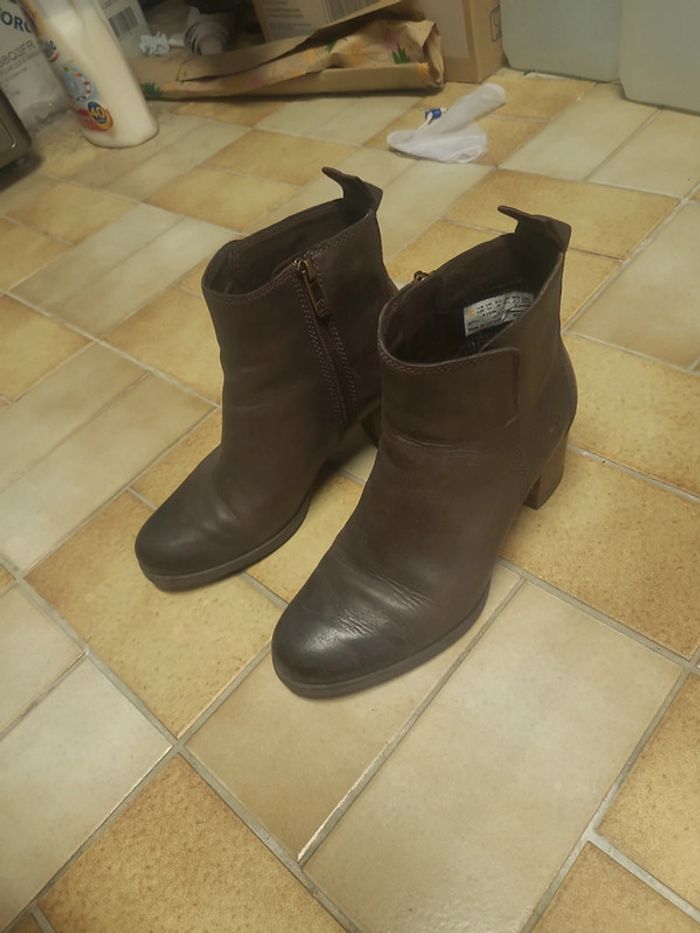 Bottines marron Timberland 36