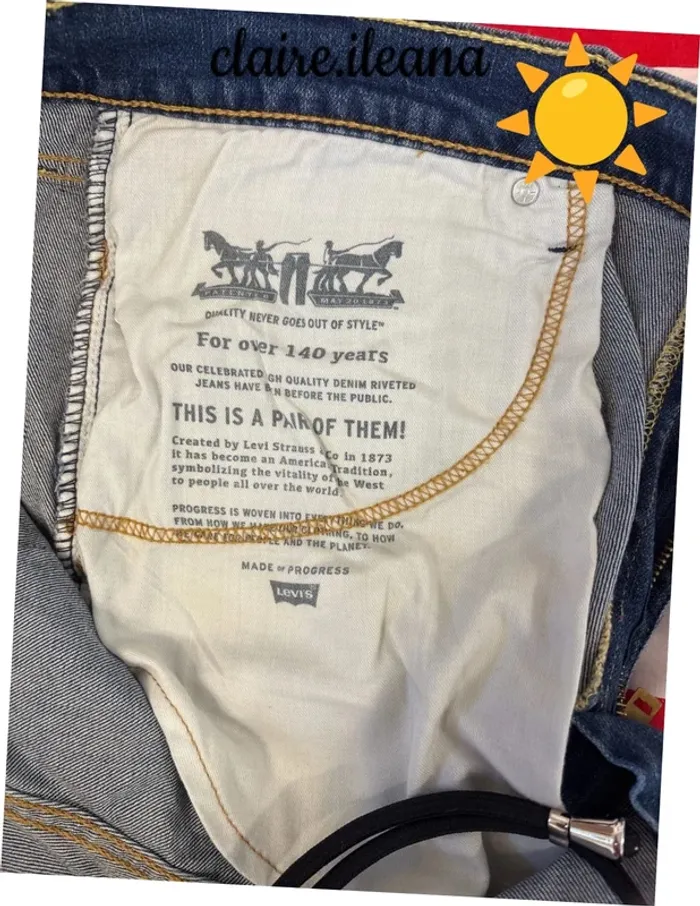 🛑 jeans Levi’s 🛑 T48 - photo numéro 5