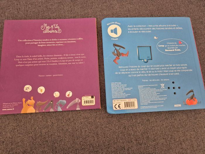 2 livres le loup qui... - photo numéro 3