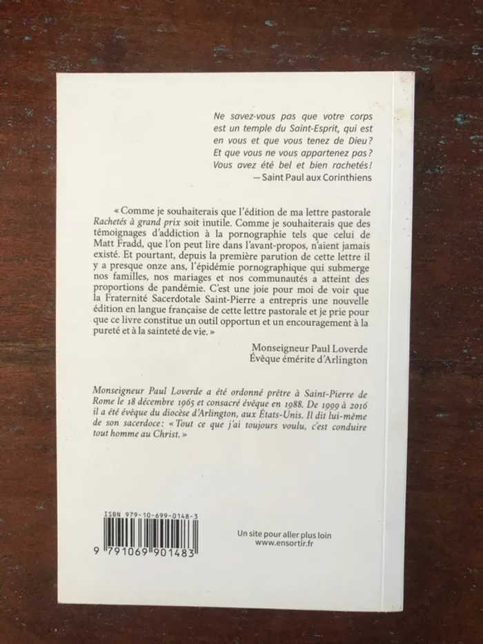 Livre "Rachetés à grand prix" de Mgr Paul Loverde - photo numéro 2