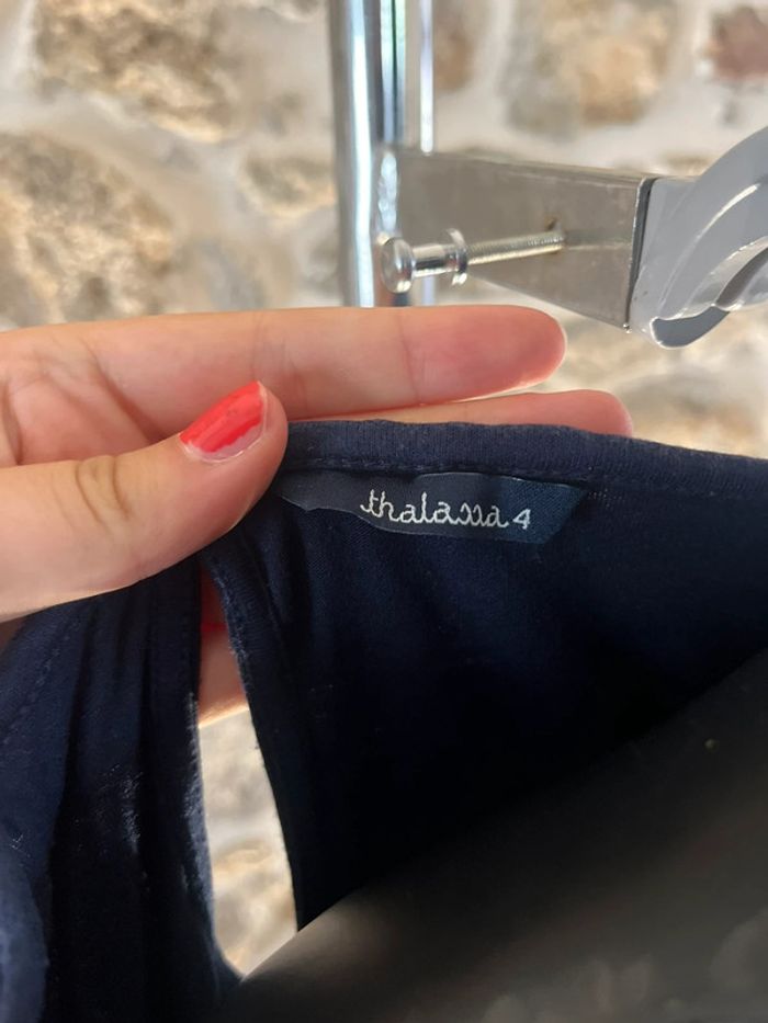 Débardeur fleurie Thalassa taille 4 - photo numéro 5