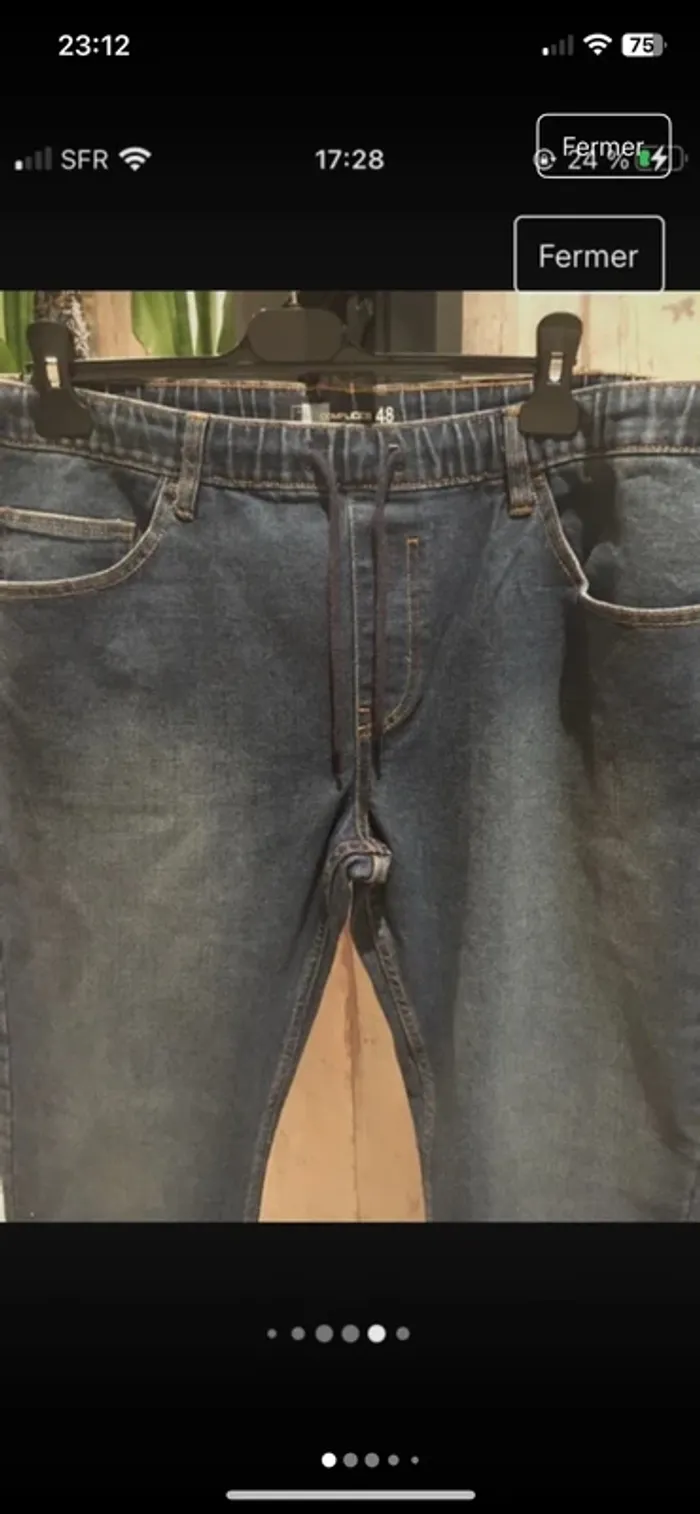 Magnifique jeans homme en 48 de marque Complice excellent état proche du neuf