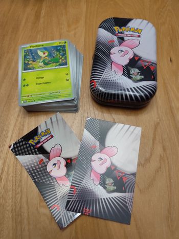 Pokémon foudre noire : 70 cartes et minitin