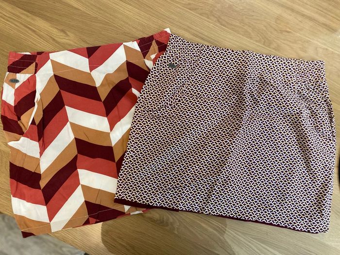 Lot 2 mini jupes Esprit T38