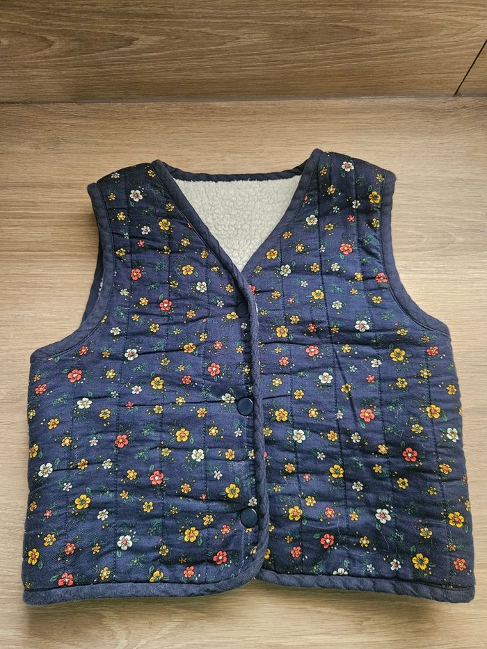 Gilet sans manches matelassé 6.7 ans