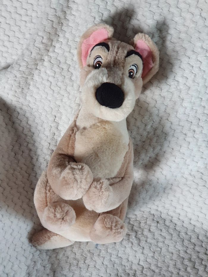 Peluche disney chien lady and tramp clochard dog - photo numéro 2