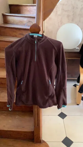Sweat-shirt polaire fin