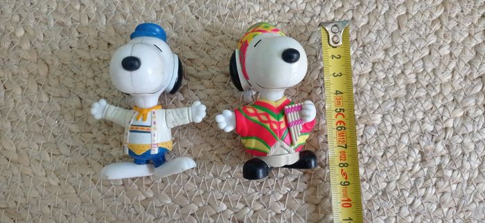 Lot de 04 figurines, Snoopy, Charly Brown, peanuts, vintage, BEG - photo numéro 5
