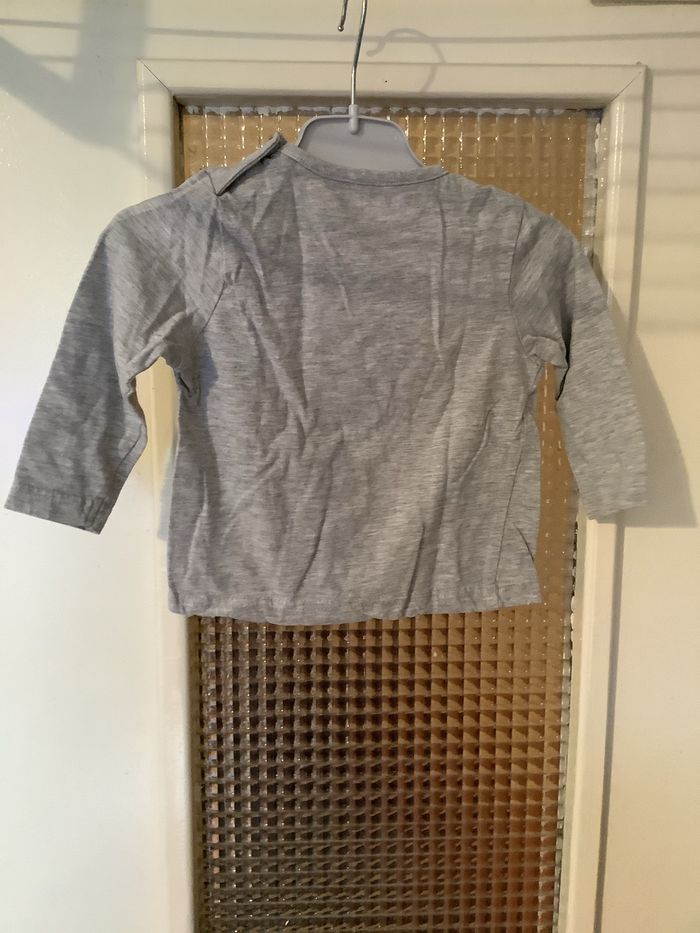 T-shirt ML Zeeman taille 12 mois (80) - photo numéro 2