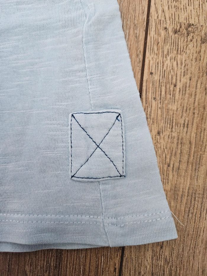 T.shirt manches longues bleu clair Sergent Major 6 ans - photo numéro 3