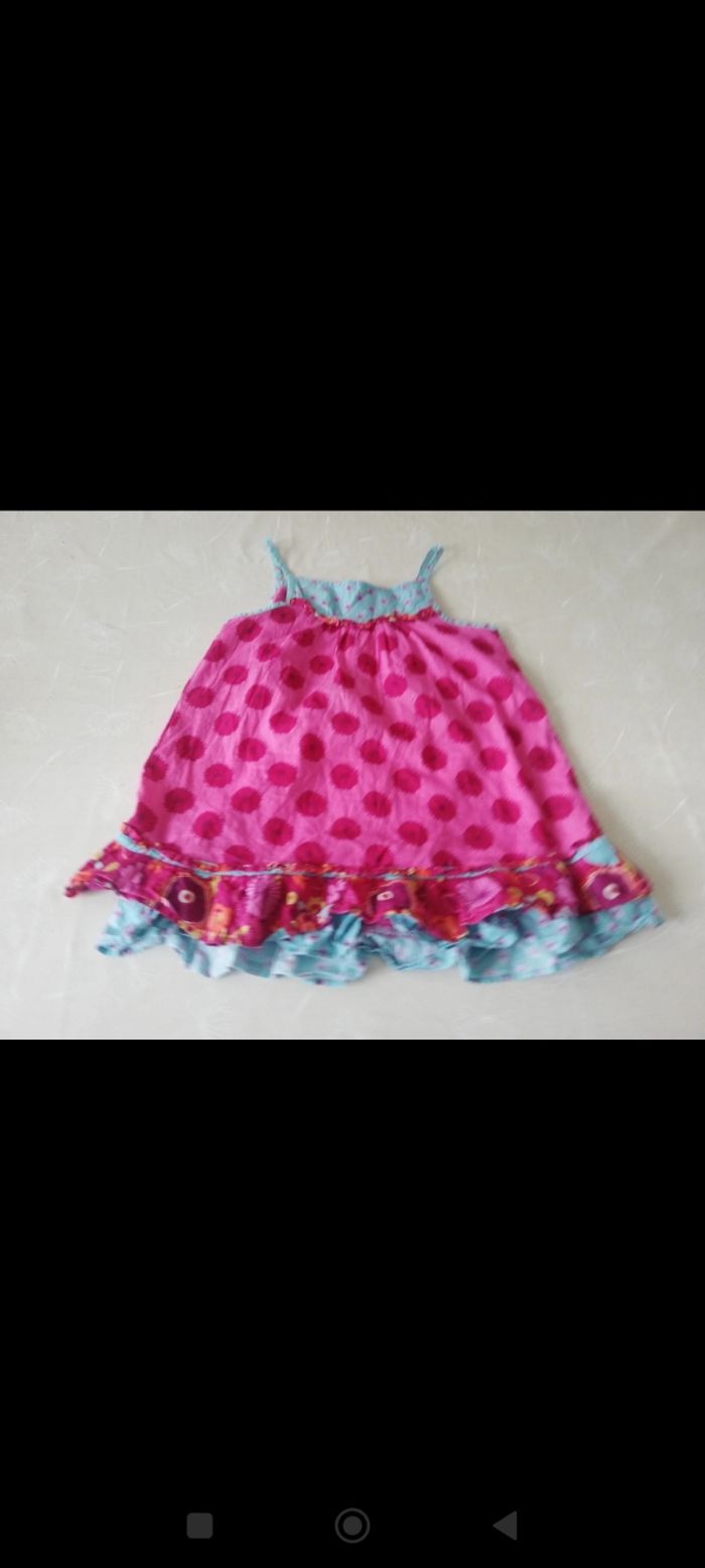 Débardeur à bretelles rose 10 ans orchestra 2€