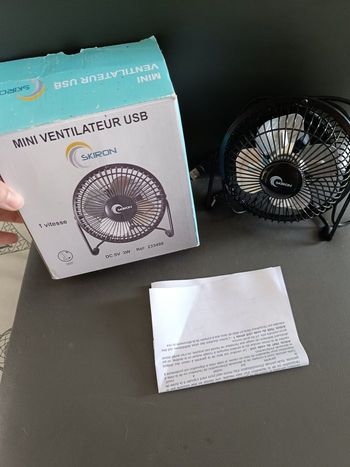 Mini ventilateur usb