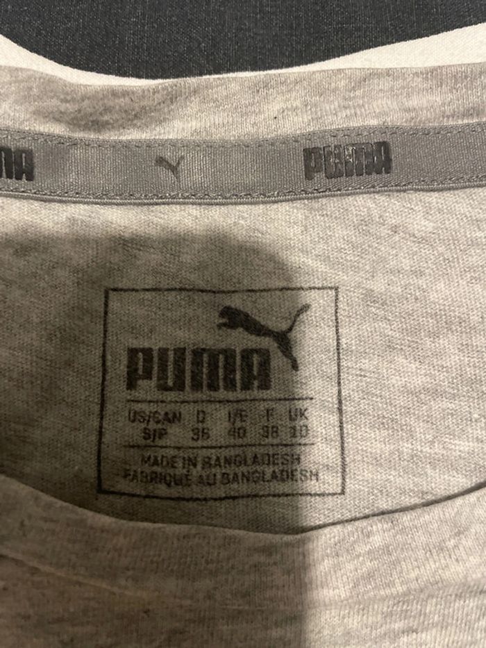 T shirt cintré gris - photo numéro 2