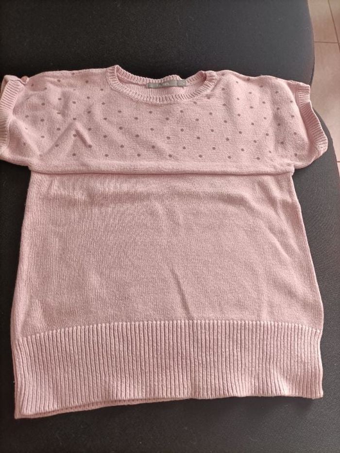 Pull manches courtes