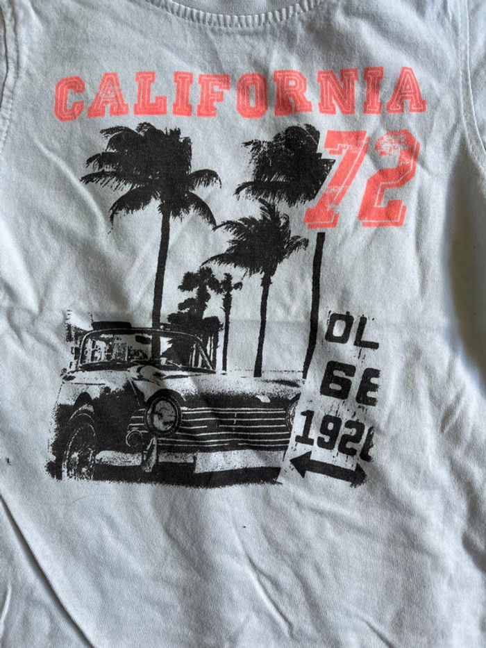 T-shirt blanc 3 ans - photo numéro 2