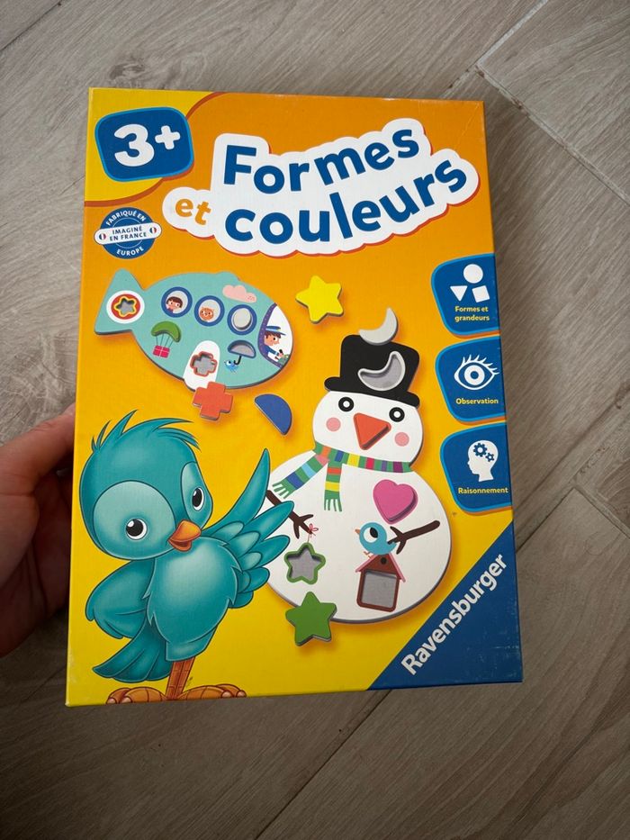 Jeu formes et couleurs